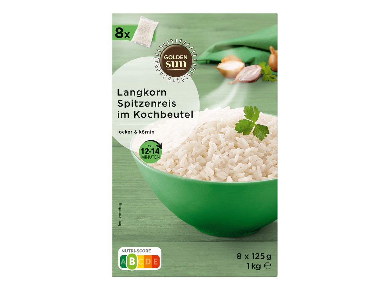 Golden Sun Langkorn Spitzenreis im Kochbeutel
