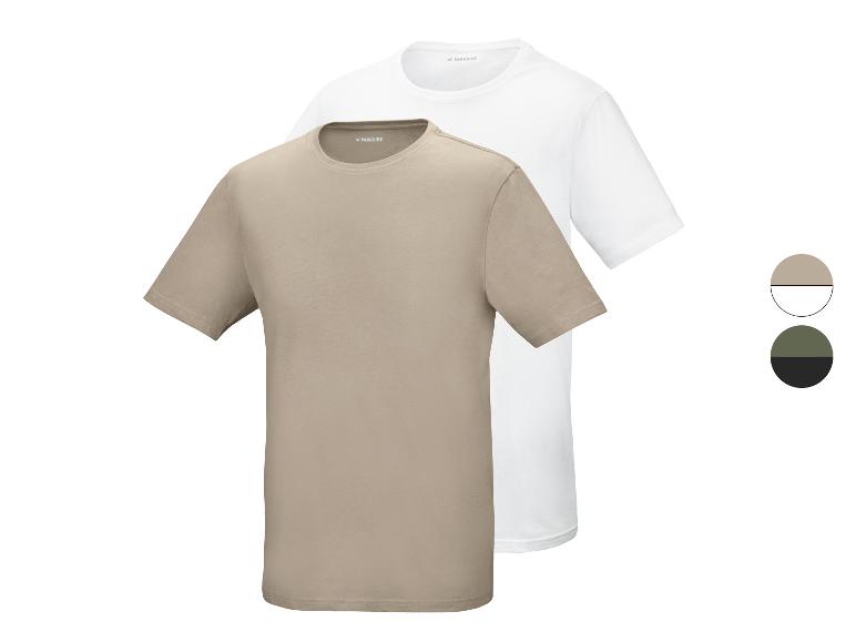 PARKSIDE® Herren T-Shirts, 2 Stück, mit HeiQ Mint Technologie