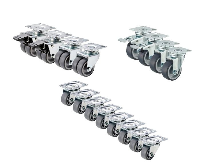 PARKSIDE® Doppelrollen / Lenkrollen / Mini-Lenkrollen