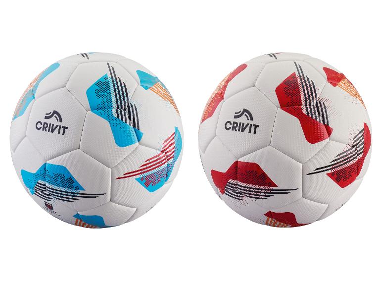 CRIVIT Fußball, mit gewebeverstärkter Ventilöffnung