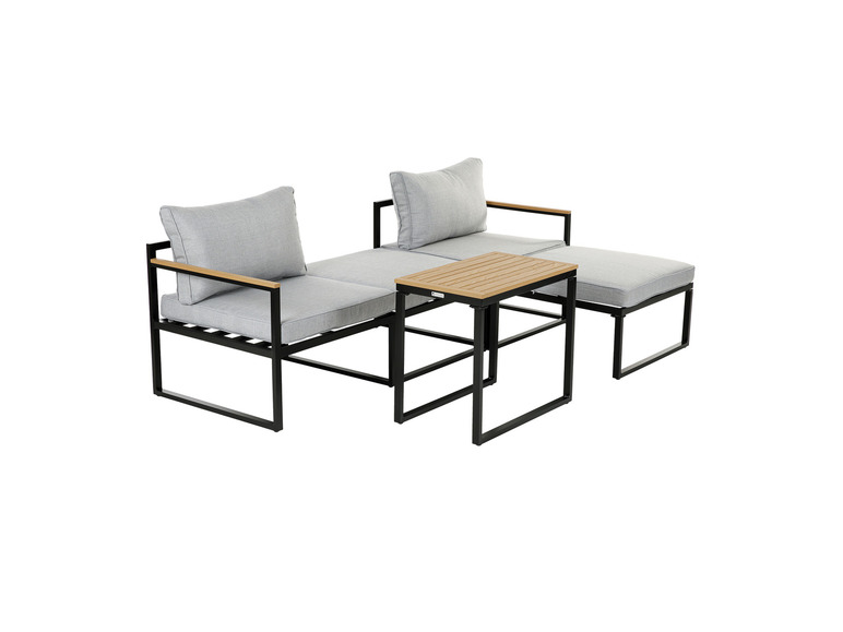 GREEMOTION Lounge-Set »Retiro«, 5-tlg.