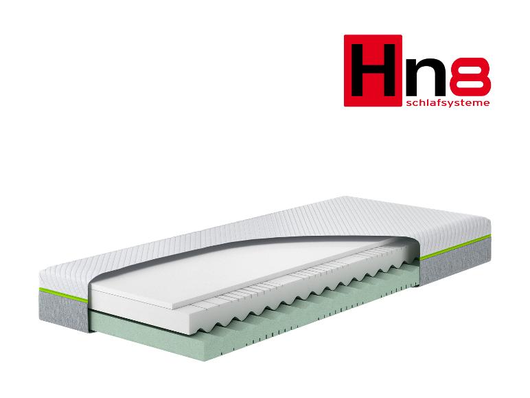 HN8 SCHLAFSYSTEME Visco-Matratze Cozy Sleep mit 7-Zonen-Komfortschaum