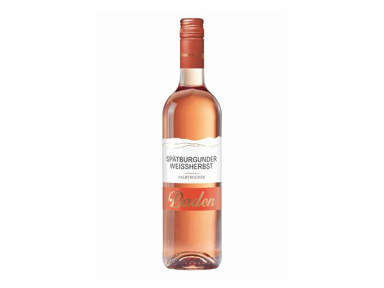 Spätburgunder Weißherbst QbA halbtrocken, Roséwein