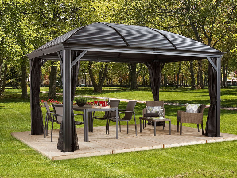 SOJAG CANADA Pavillon Moreno 10x14, galv. Stahl