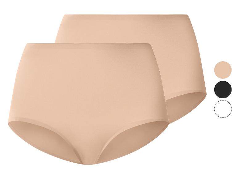 ESMARA® Damen Lasercut Slips, 2 Stück