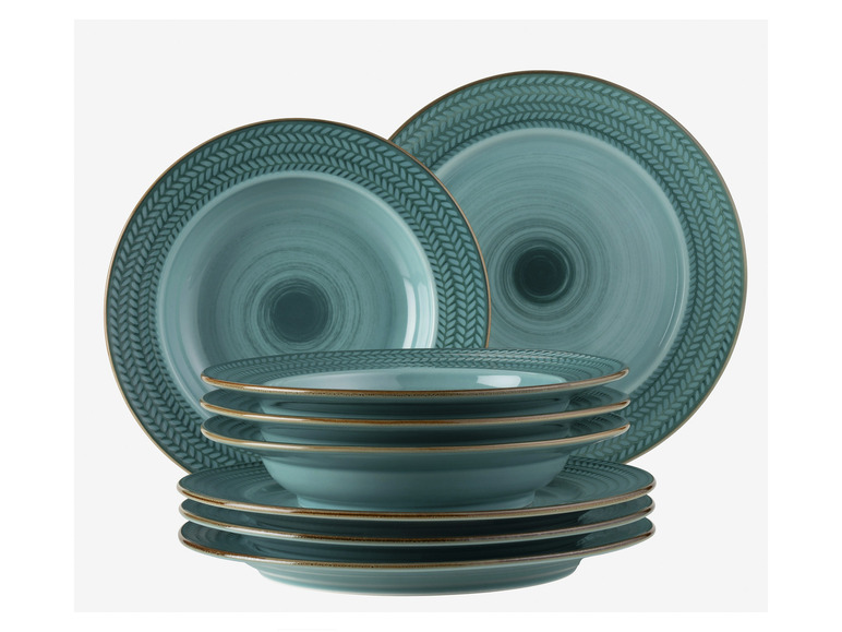 MÄSER Teller-Set »Prospero«, 8-teilig, handbemalt
