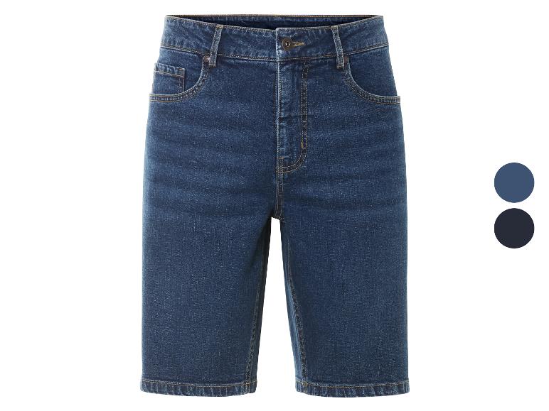 LIVERGY® Herren Jeansshorts, im 5-Pocket-Style