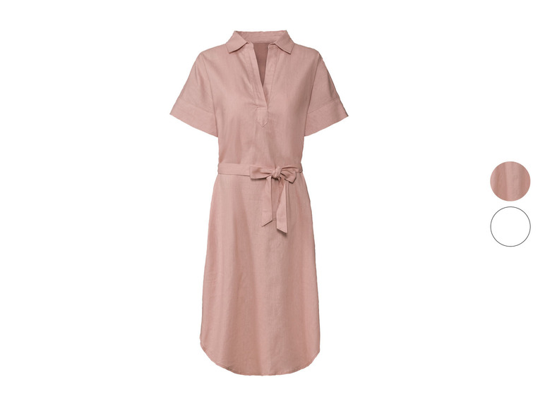 ESMARA® Damen Maxikleid mit Leinen