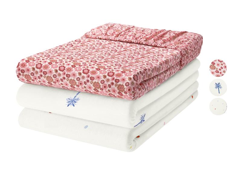 LIVARNO® Jersey-Spannbettlaken,140 -160 x 200 cm