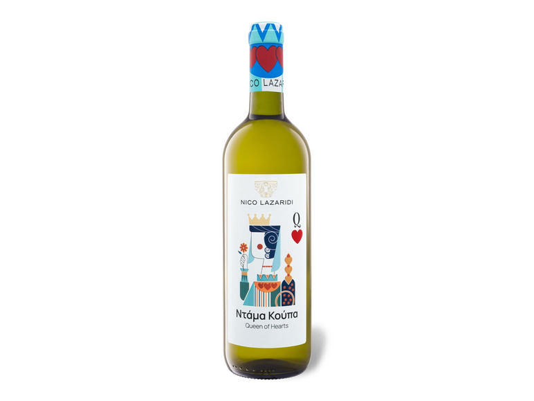 NICO LAZARIDI Queen of Hearts Macedonia PGI trocken, Weißwein 2023