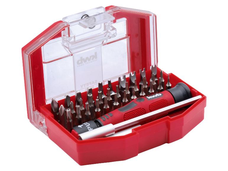 KWB Bit-Box Safety Bits, 37-teilig