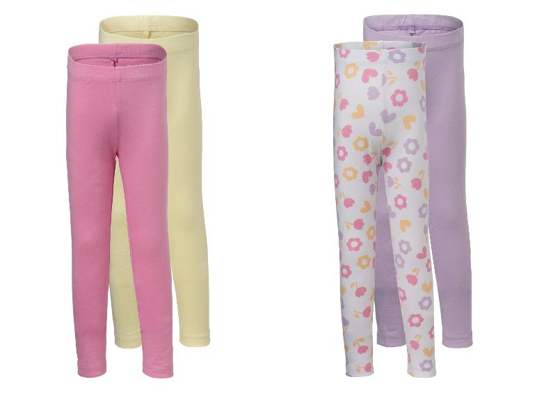 LUPILU® Kleinkinder Leggings, 2 Stück