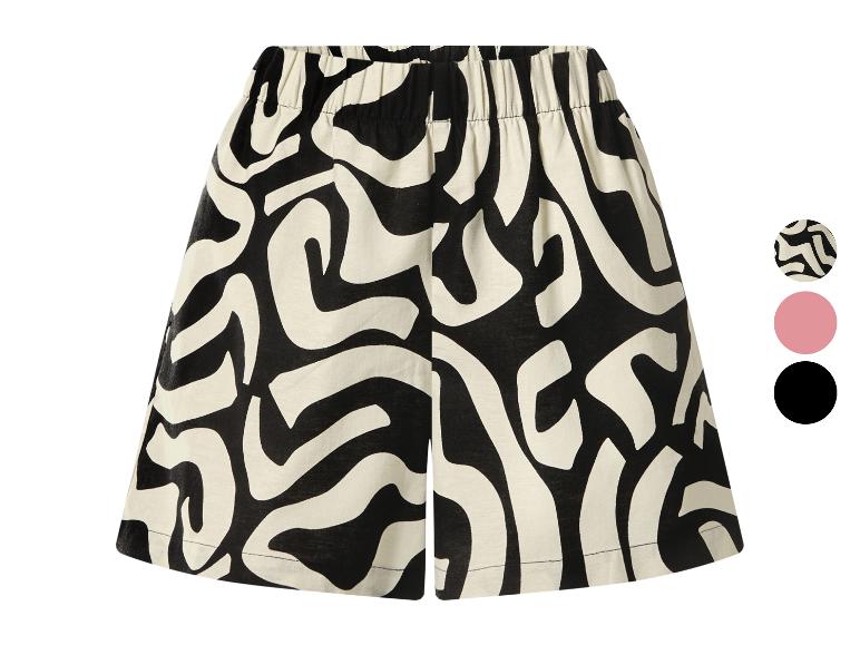 ESMARA® Damen Shorts mit Leinen