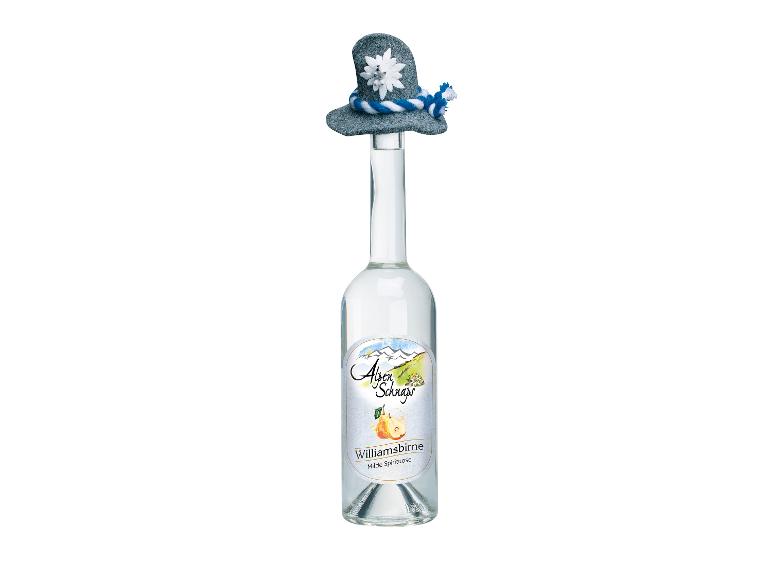 ALPENSCHNAPS Steinbeisser Williamsbirne Milde Spirituose 35% Vol