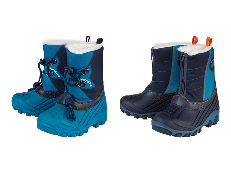 LUPILU® Kleinkinder LED-Winterstiefel mit Blink-Effekt