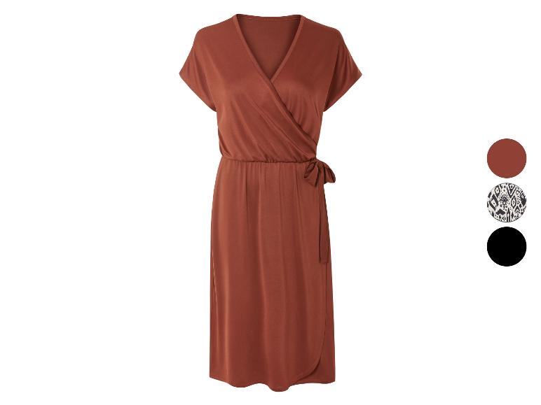ESMARA® Damen Kleid, in Wickeloptik