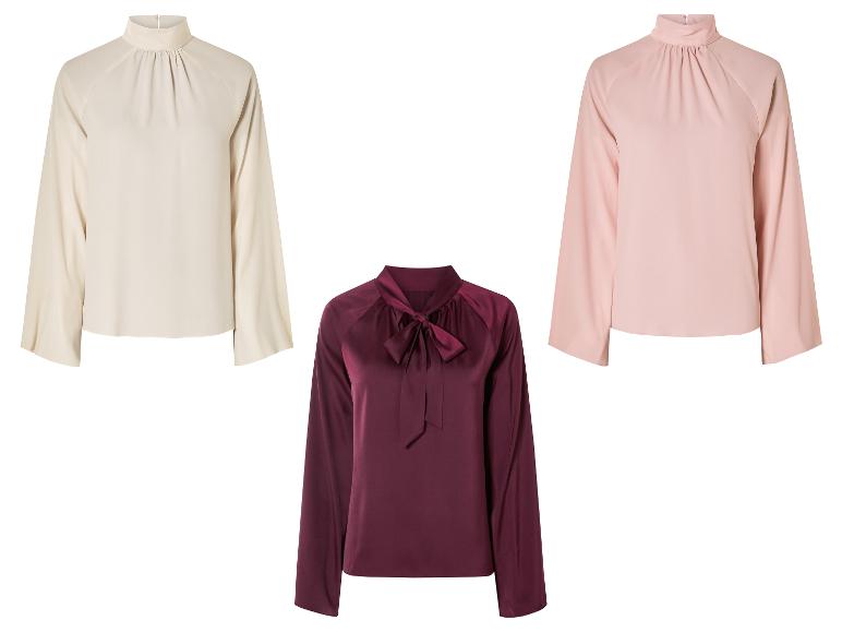 ESMARA® Damen Bluse, mit Raglanärmeln