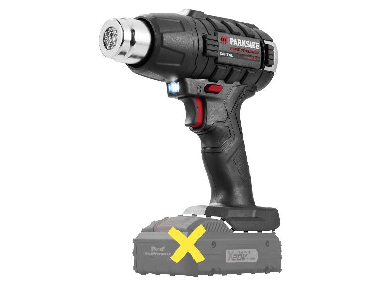 PARKSIDE PERFORMANCE® 20 V Akku-Heißluftgebläse »PPHLGA 20-Li B3 «, ohne Akku - ohne Ladegerät