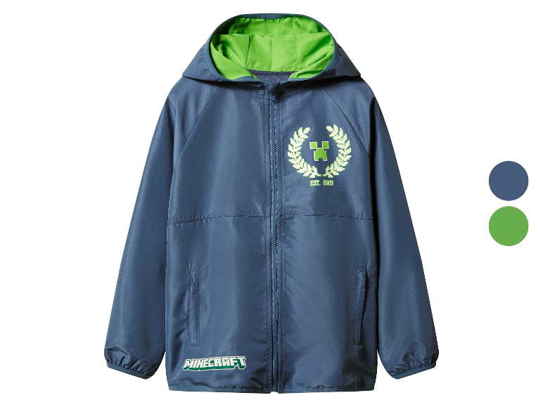 Kinder Windbreaker »Minecraft«, mit Kinnschutz