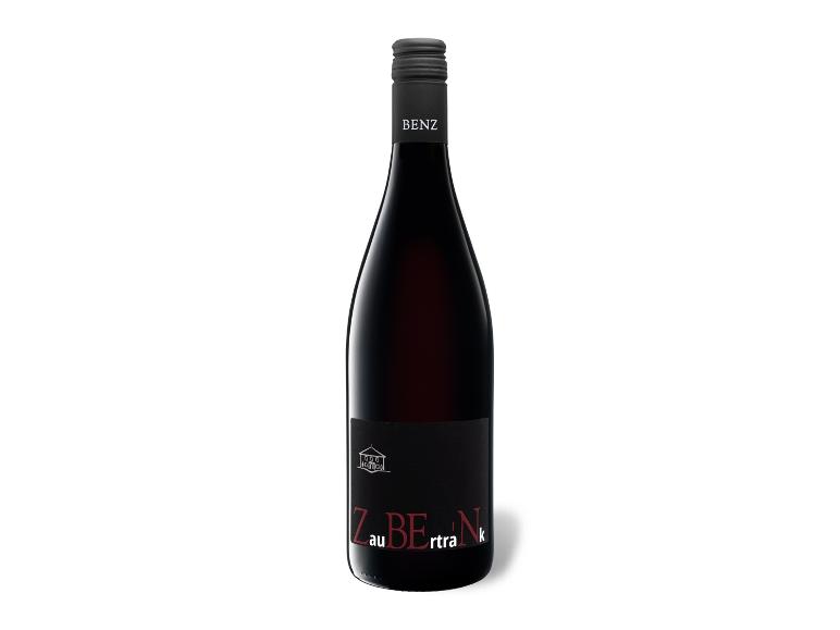 FAMILIE BENZ Zaubertrank Cuvée QbA halbtrocken vegan, Rotwein