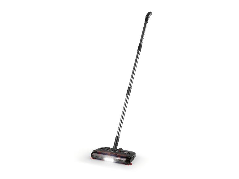 CLEANMAXX Akku-Besen mit Licht 3,7V grau