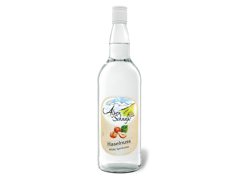 ALPENSCHNAPS Steinbeisser Haselnuss 33% Vol