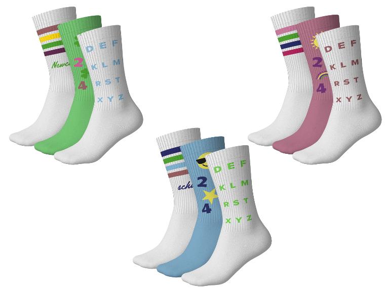 Kinder Tennissocken, 3 Stück