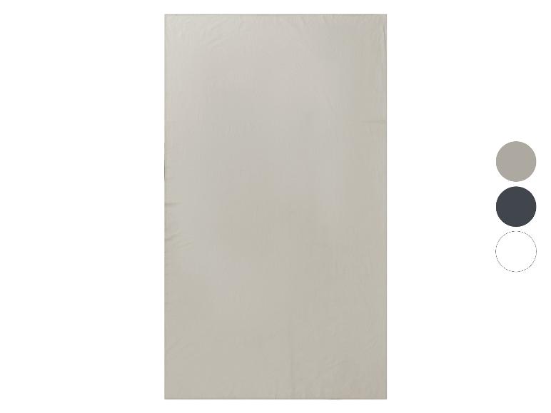 LIVARNO HOME Baumwoll-Leinen Tischdecke, 140 x 240 cm