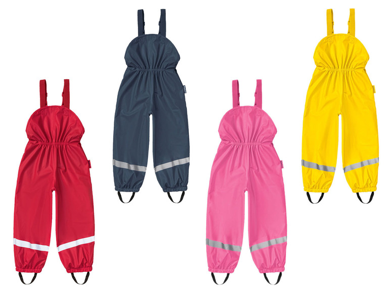 PLAYSHOES Kinder Regenlatzhose, gefüttert