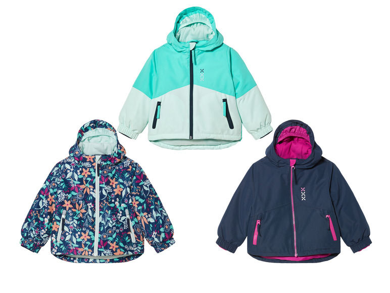 LUPILU® Kinder Schneejacke, mit Schneefang und verlängerter Rückseite