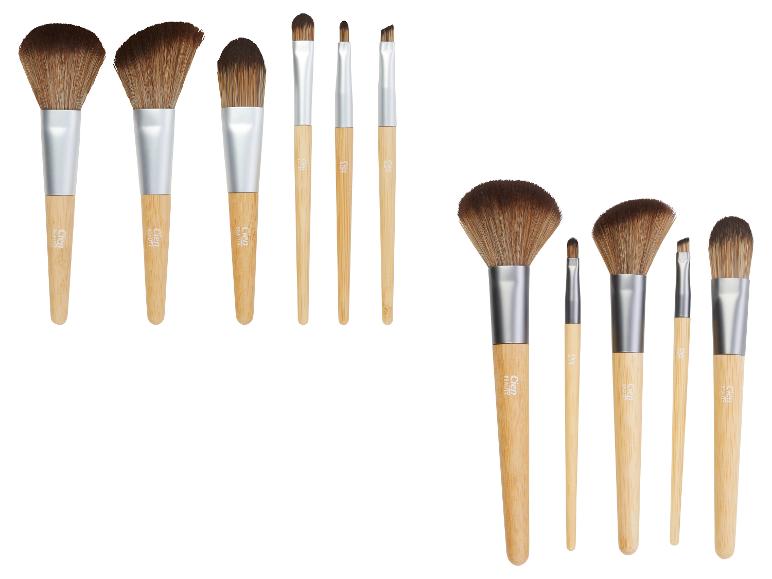 CIEN BEAUTY Kosmetikpinsel-Set, mit Griffe aus Bambus