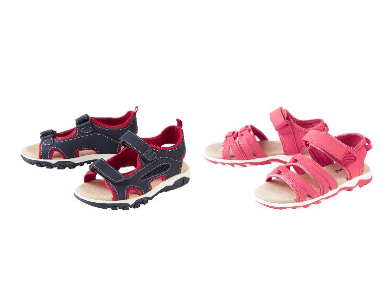 PEPPERTS!® Kinder Sandalen mit Lederdecksohle