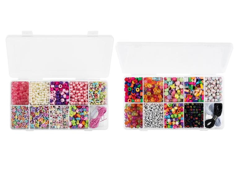 CRELANDO® Bastelperlen-Set