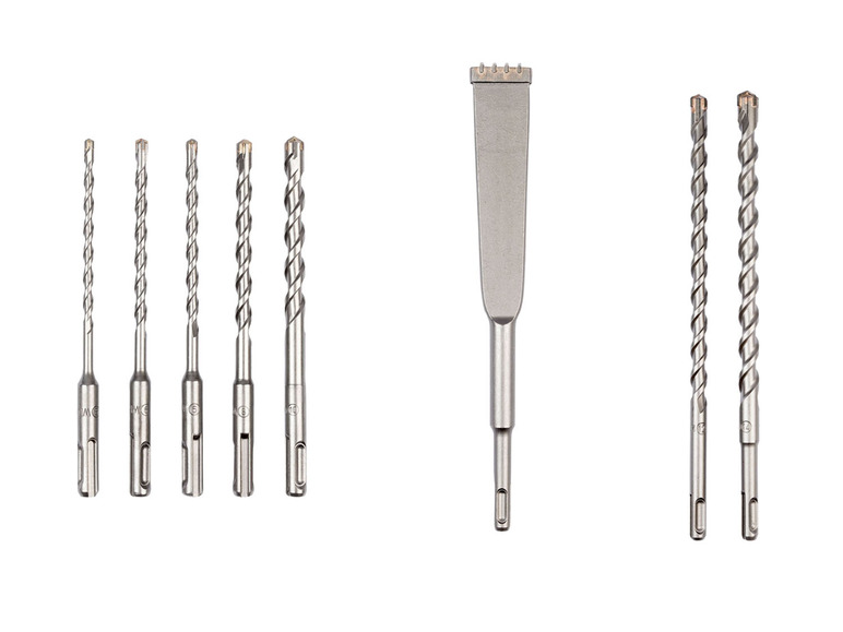 PARKSIDE PERFORMANCE® SDS Plus Bohrer-Set / Meißel
