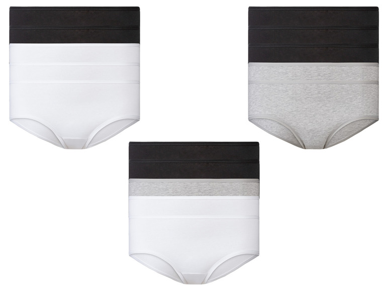 ESMARA® Damen Hipster, 5 Stück, mit hohem Baumwollanteil
