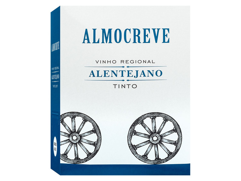 ALMOCREVE Alentejano Vinho Regional 3-l-Bag-in-Box trocken vegan, Rotwein 2023