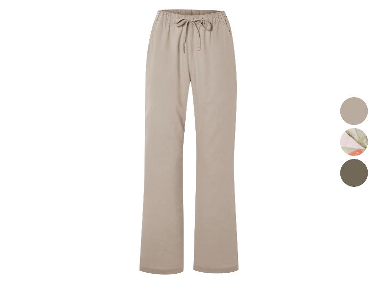ESMARA® Damen Hose mit Leinen