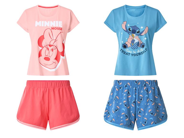Damen Pyjama »Minnie Maus / Stitch«