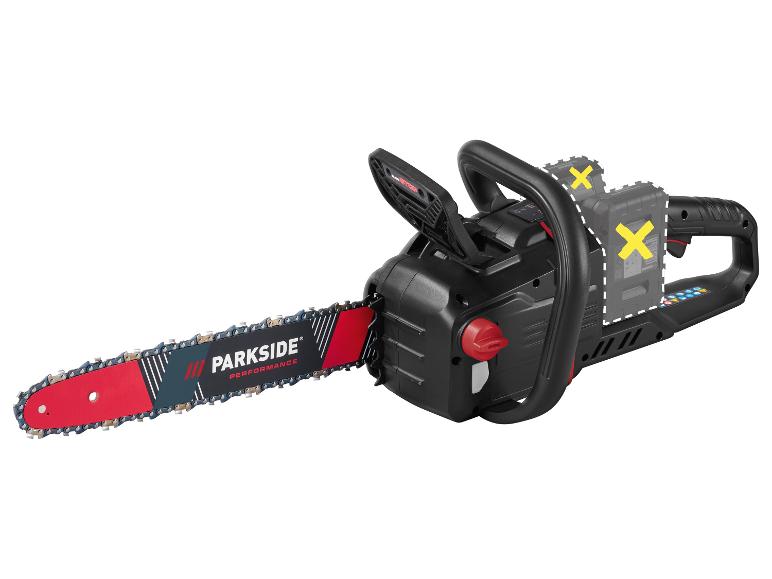 PARKSIDE PERFORMANCE® 40 V Akku-Kettensäge »PPKSA 40-Li C3«, ohne Akku und Ladegerät