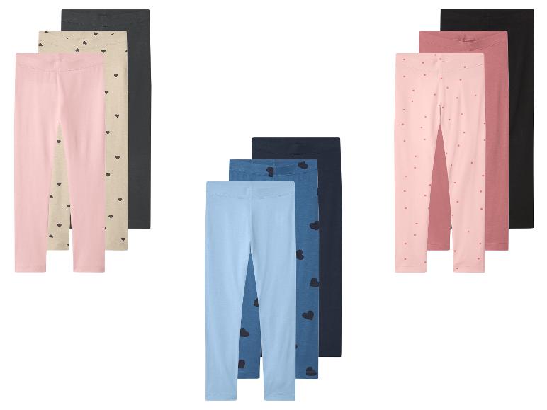 LUPILU® Kleinkinder Leggings, 3 Stück