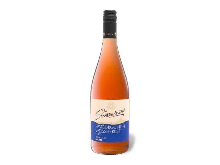 Tuniberger Spätburgunder Weißherbst QbA lieblich, Literflasche, Roséwein