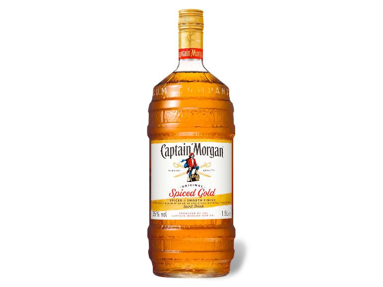 CAPTAIN MORGAN Spiced Gold (Rum-Basis) 1,5l-l-Flasche 35% Vol