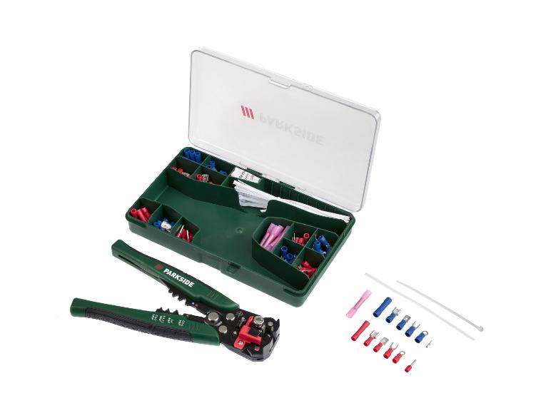 PARKSIDE® Automatik-Abisolier- und -Crimpzangen-Set, 231-teilig