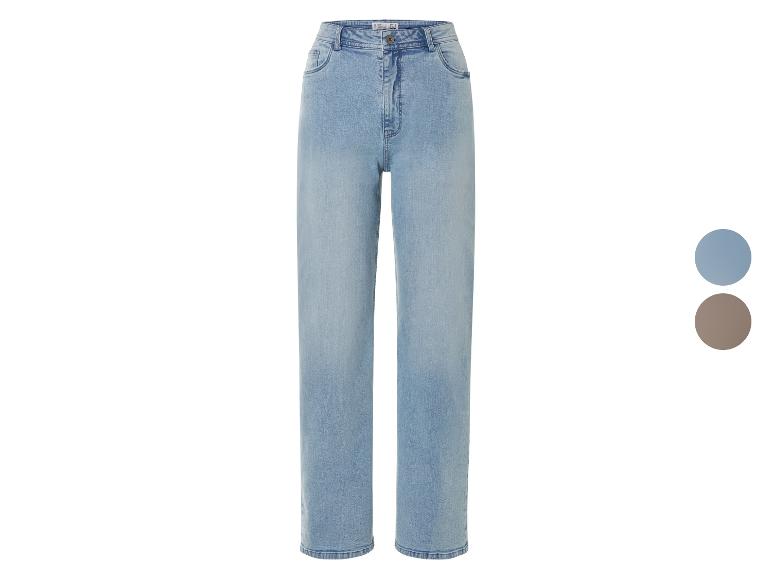 ESMARA® Damen Jeans, Straight Fit, hohe Leibhöhe