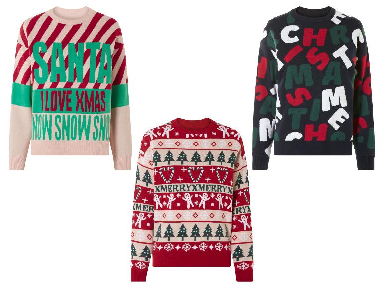 ESMARA® Damen Weihnachtspullover in Feinstrickqualität