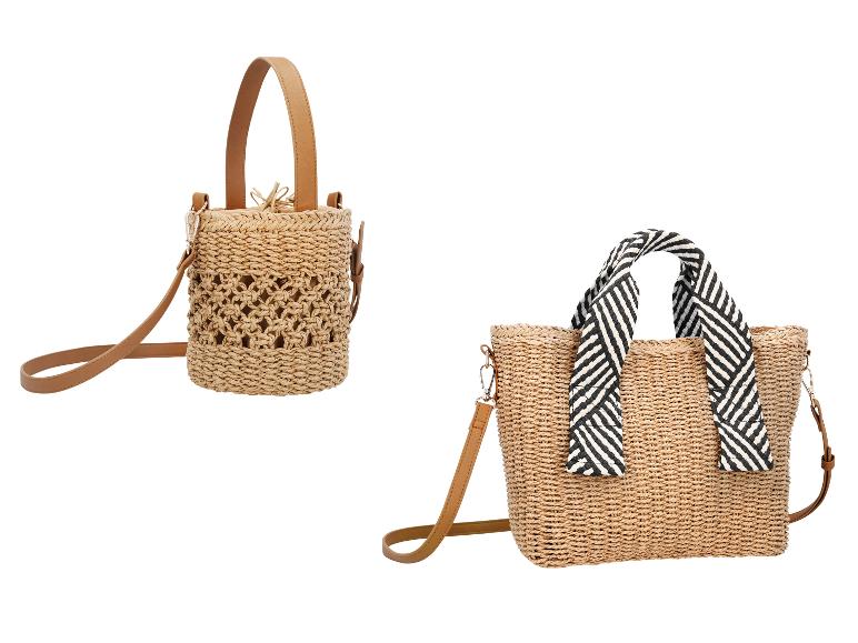 ESMARA® Bast-Handtasche