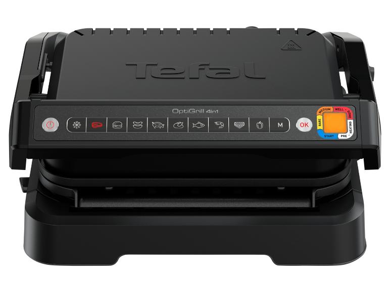 TEFAL OptiGrill 4in1 GC7748, Kon­takt­grill schwarz