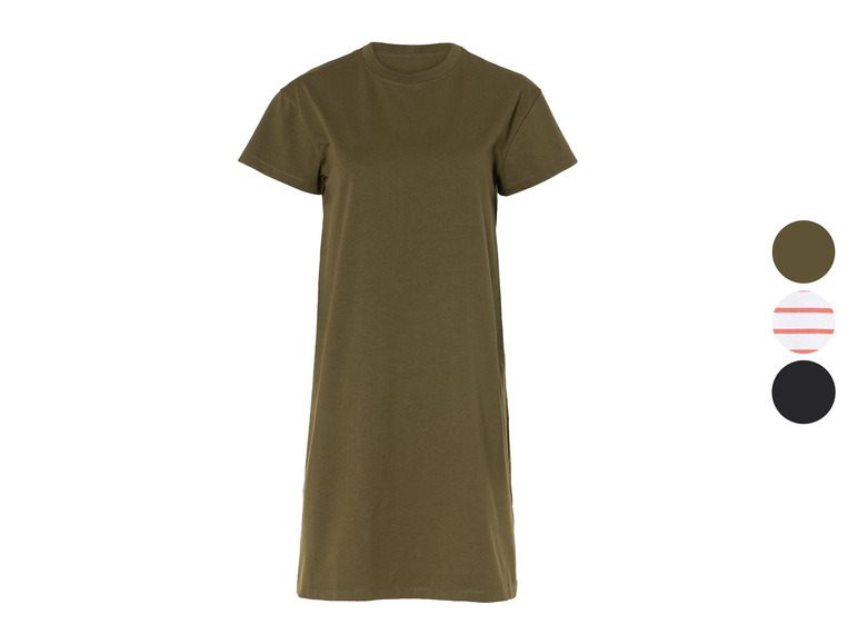ESMARA® Damen Kleid mit Baumwolle