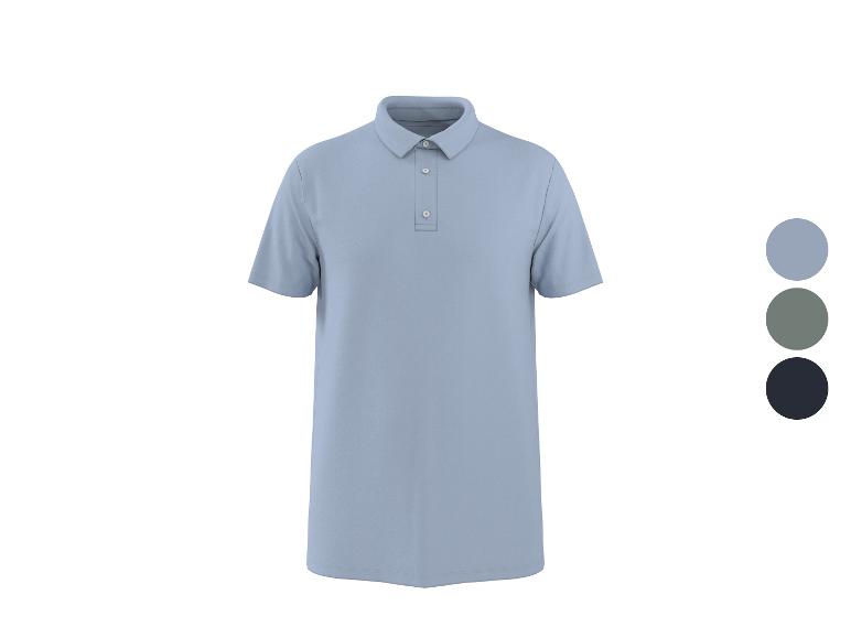 ESMARA MEN Herren Poloshirt mit Leinen