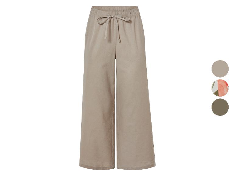 ESMARA® Damen Hose mit Leinen